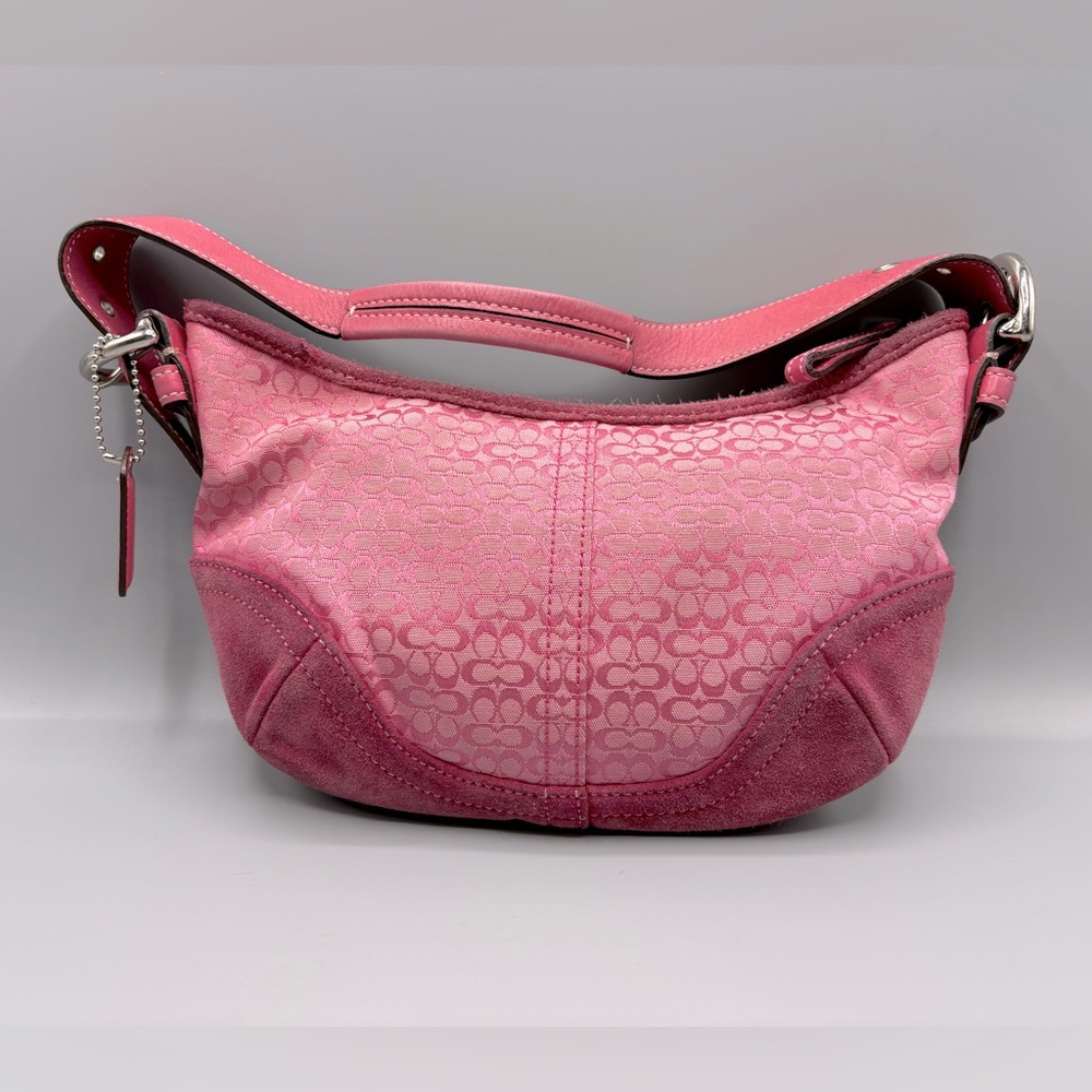 *********SOLD********* Coach pink mini vintage Hobo